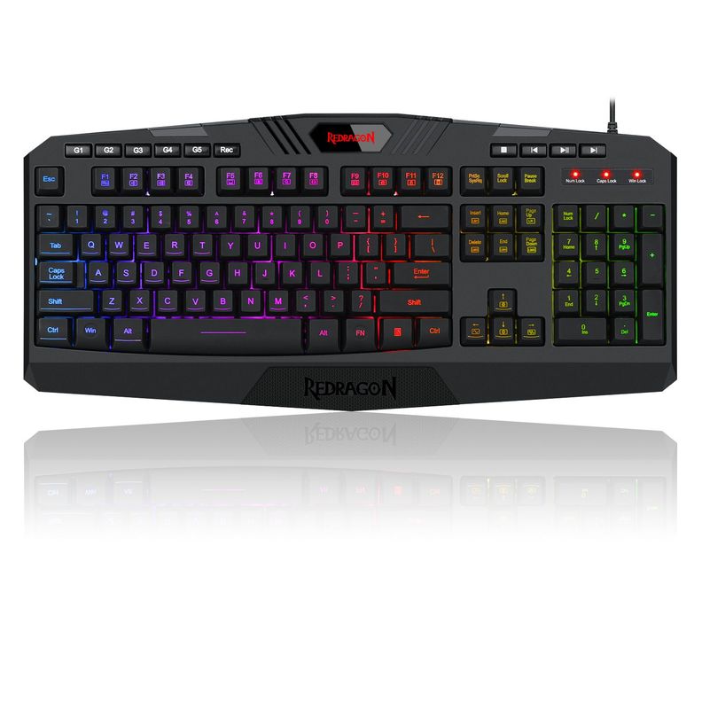 Teclado Gamer Redragon Harpe Pro K503a - Rgb-0