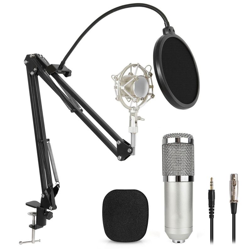 Kit Micrófono Estudio Condensador Fiddler Studio Pro-1