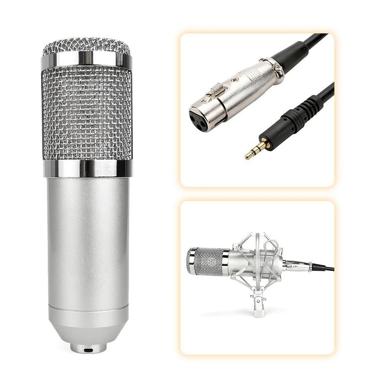 Kit Micrófono Estudio Condensador Fiddler Studio Pro-2
