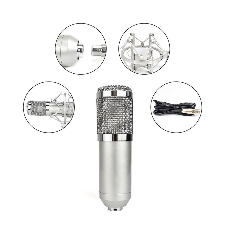Kit Micrófono Estudio Condensador Fiddler Studio Pro-3