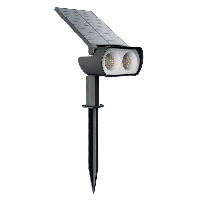 Foco Led Exterior con Panel Solar Luz Natural-0