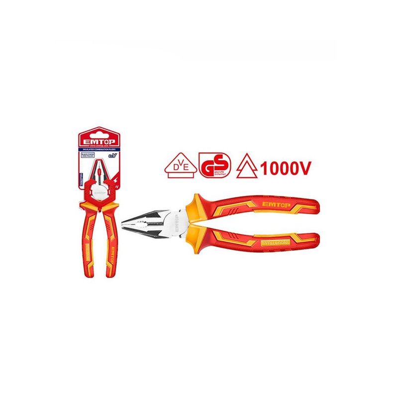 Alicate Universal Aislado 8"-1