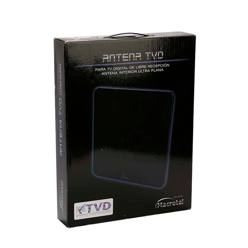 Antena Hdtv TV Digital Ultra Plana Macrotel-1
