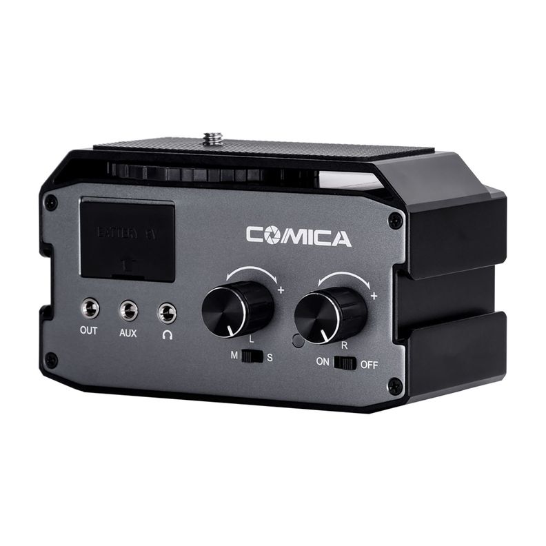 Mixer Preamplificador Comica AX3 para DSLR-1