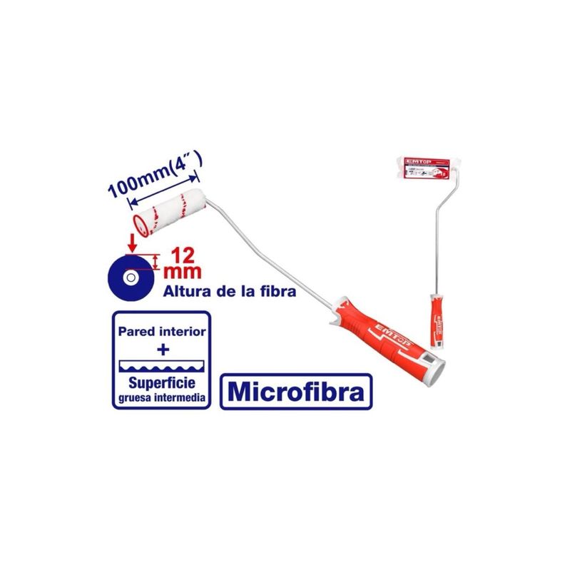 Rodillo Largo 4"-1