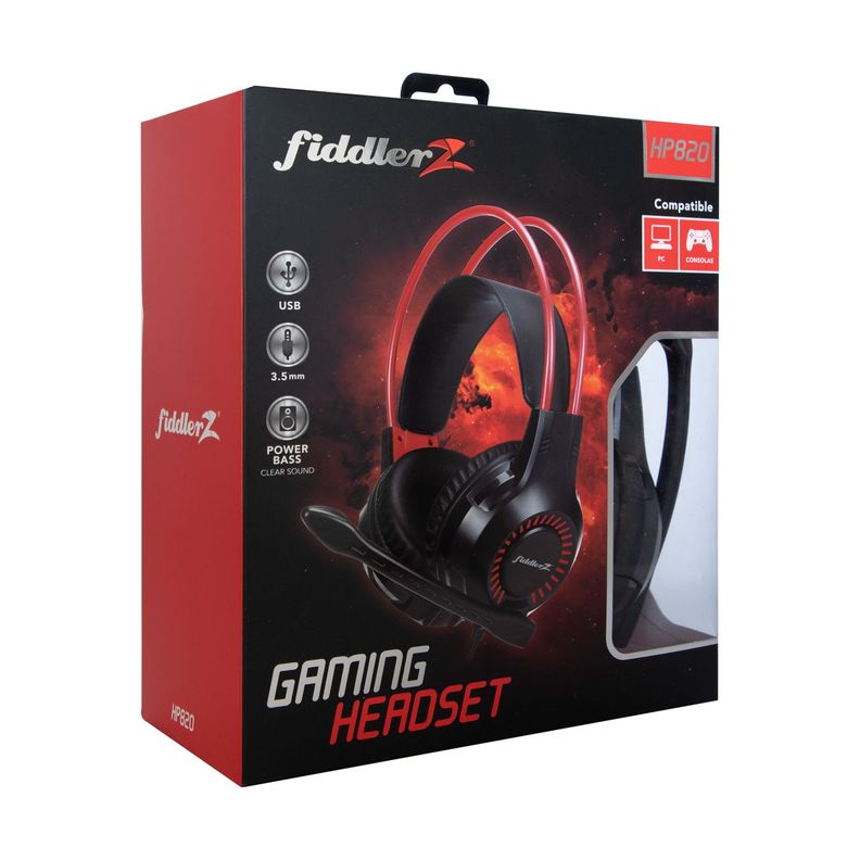 Audífono Gamer Micrófono Alta Calidad HP820 Fiddler Z-4