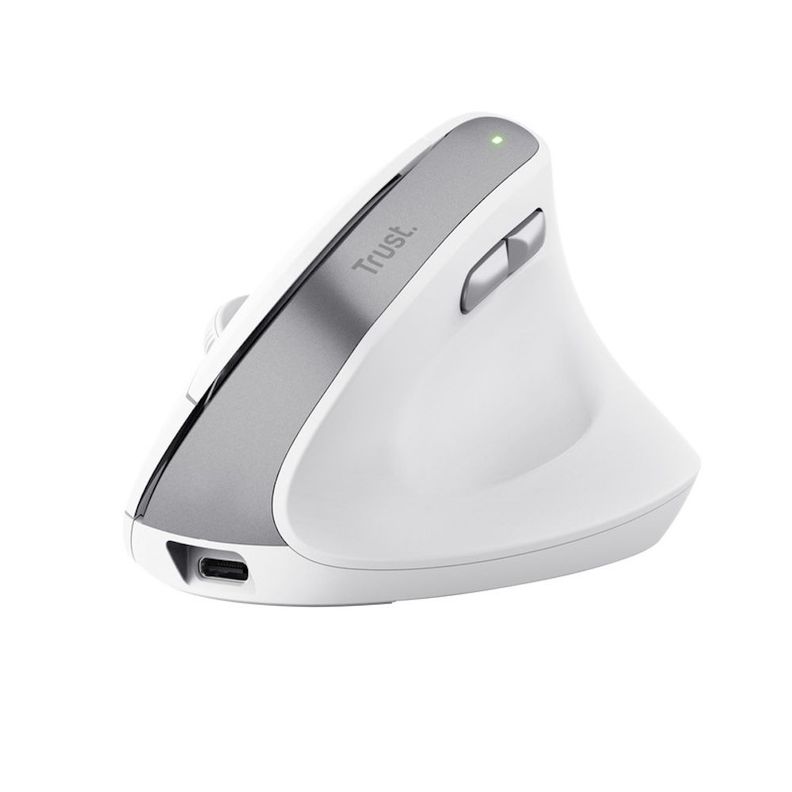Mouse Ergo Bayo II Blanco Inalámbrico-0