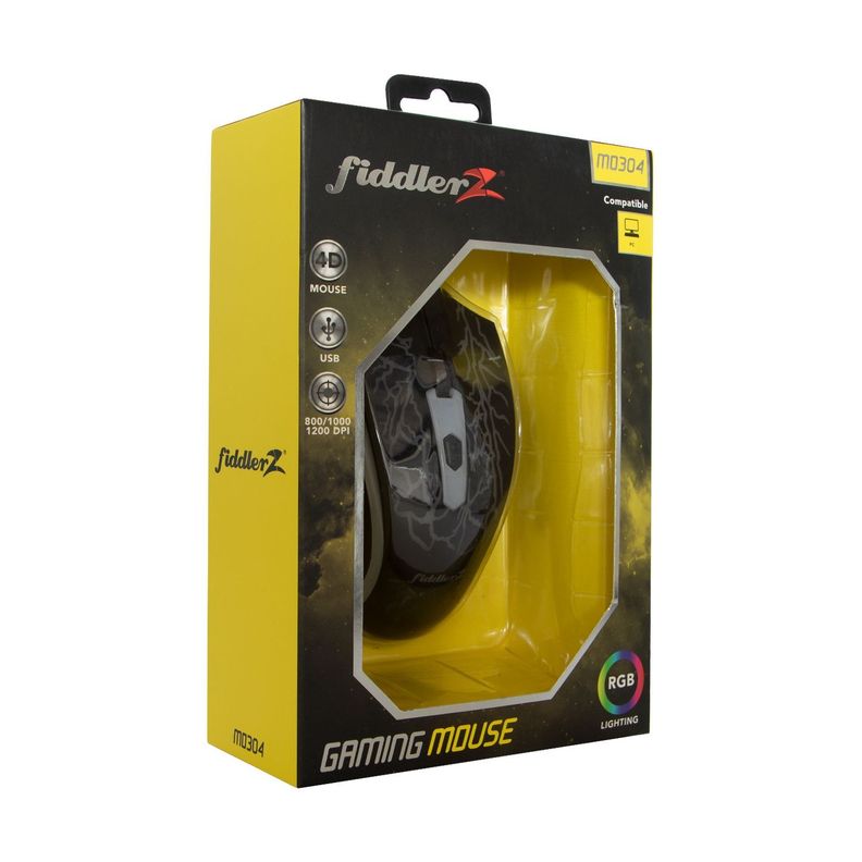 Mouse Gamer 4D Retroiluminado Fiddler Z-3