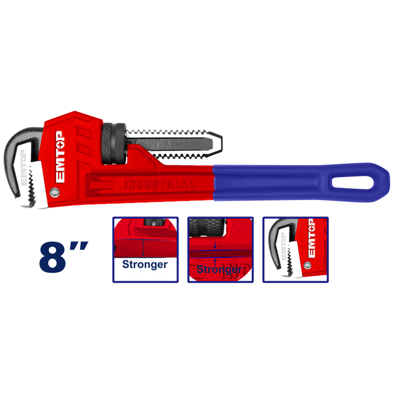 Llave Stillson Industrial 8"-1