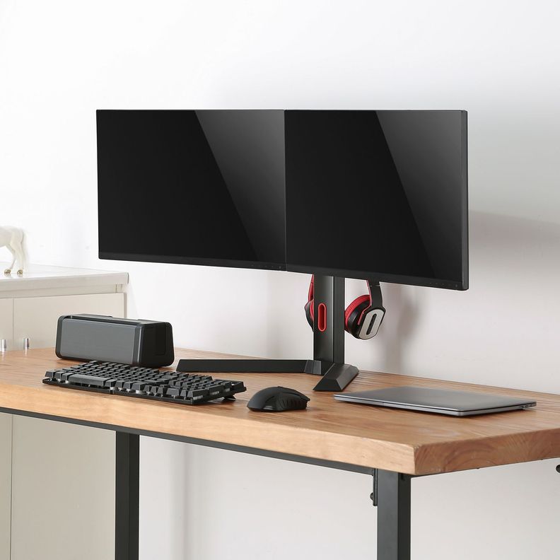 Soporte Para Doble Monitor Gamer Macrotel-7