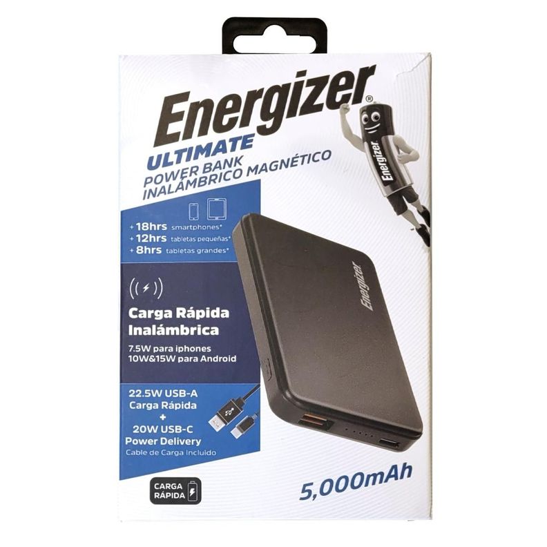 Power Bank Inalámbrico Energizer con Magsafe 5000mAh-2
