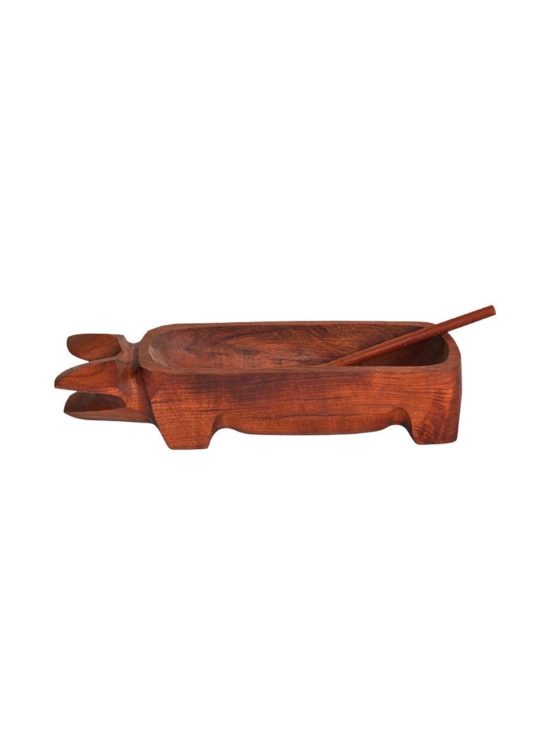 Chancho pebre 28x10,5x5,5 cm con cuchara 20 cm raulí-0