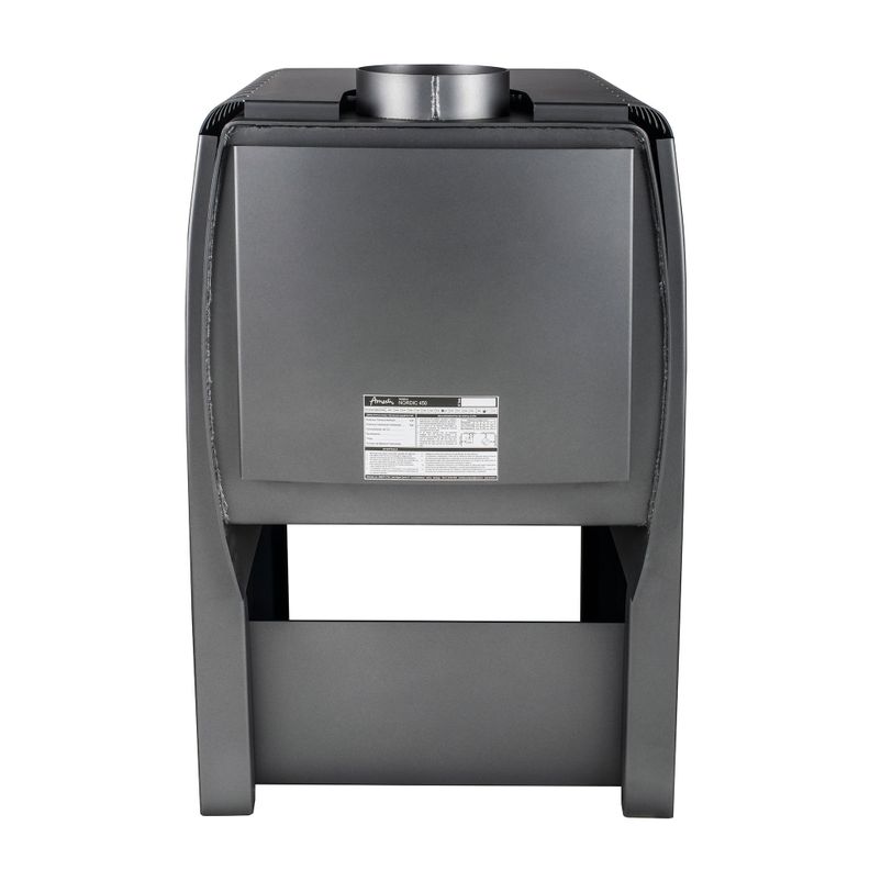 COMBO CALEFACTOR LEÑA NORDIC450+KITINST6"+SETMURO-5