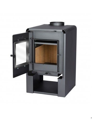 CALEFACTOR A LEÑA SCANTEK 360 + KIT INSTALACION 6"-0
