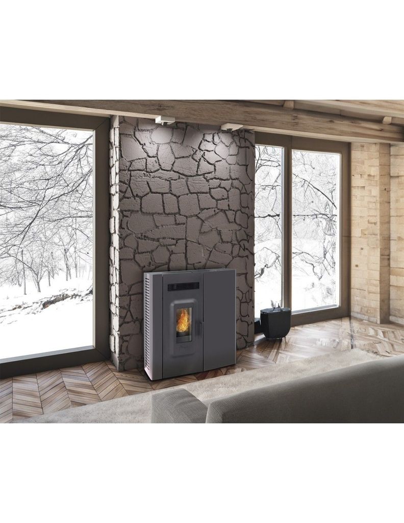 Calefactor a Pellet Slim 9000 Negro-3
