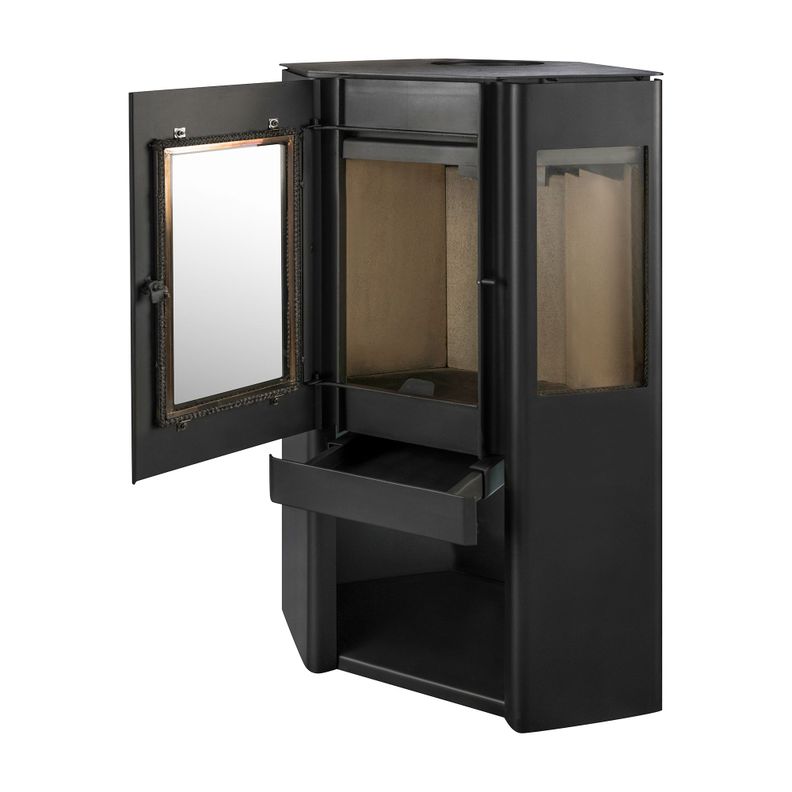 Calefactor a leña Amesti Corner 650-2