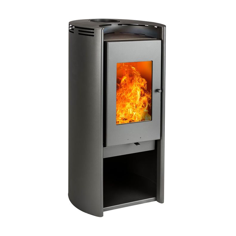 Calefactor a leña Amesti Rondo 450 design-0