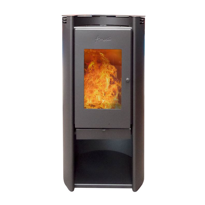 Calefactor a leña Amesti Rondo 450 design-1