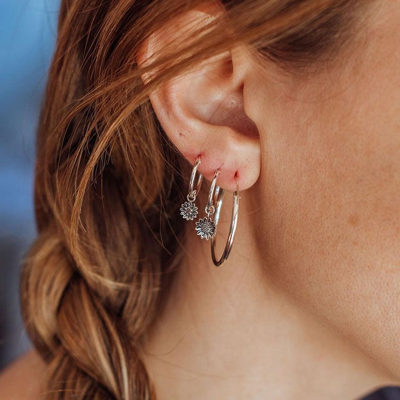 Argollas de Plata 2MM-3