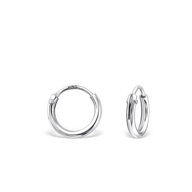 Mini Argollas de Plata-0