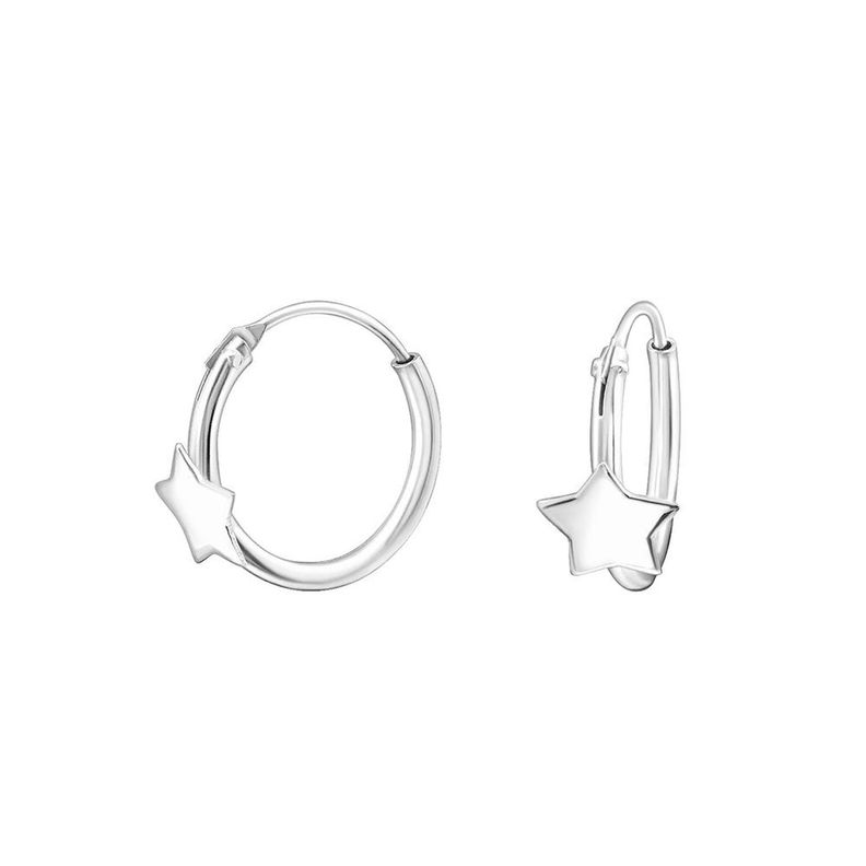 Argollas Estela de Plata - Joyas Zazü-0
