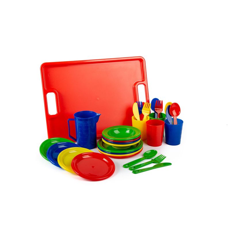 Set De Utensilios De Cocina Plástico 29 piezas-1