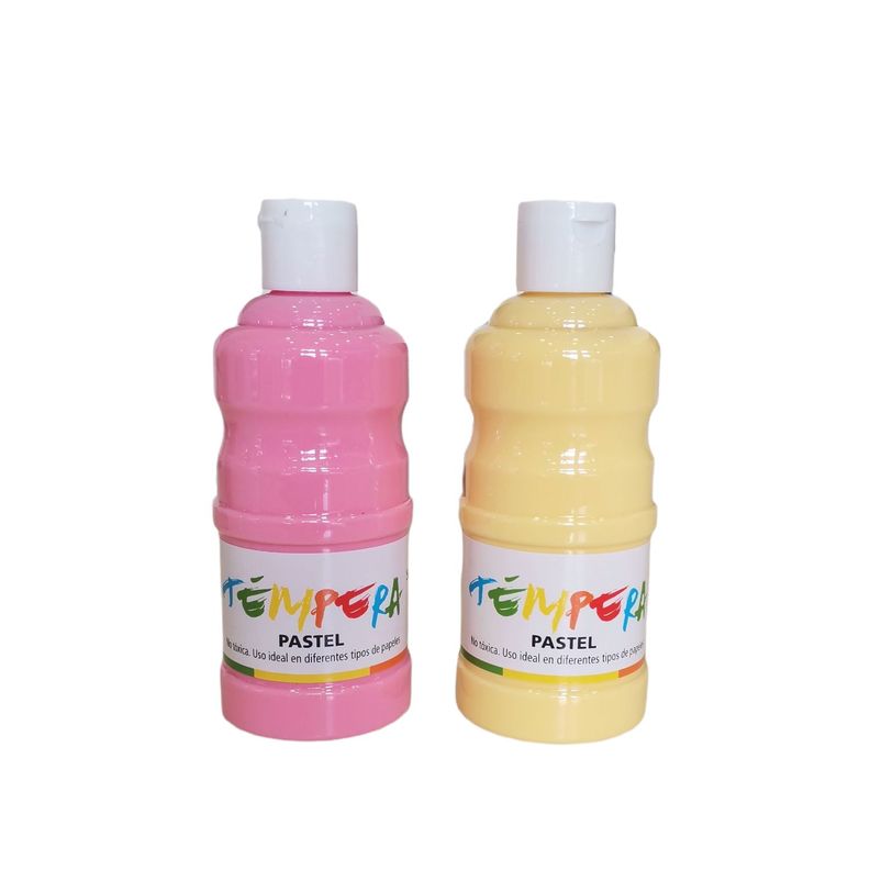 Set De 4 Témperas Color Pastel 250 ml.-3