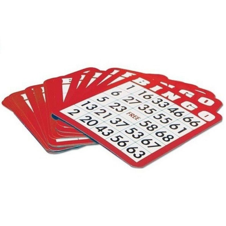 Cartones De Bingo Termolaminado Hasta N°75-0