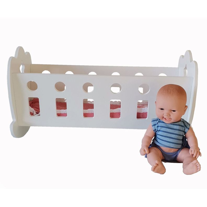 Cuna mecedora para muñeca-1