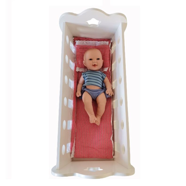Cuna mecedora para muñeca-2