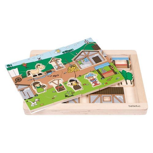 Puzzle 3D La Granja-0