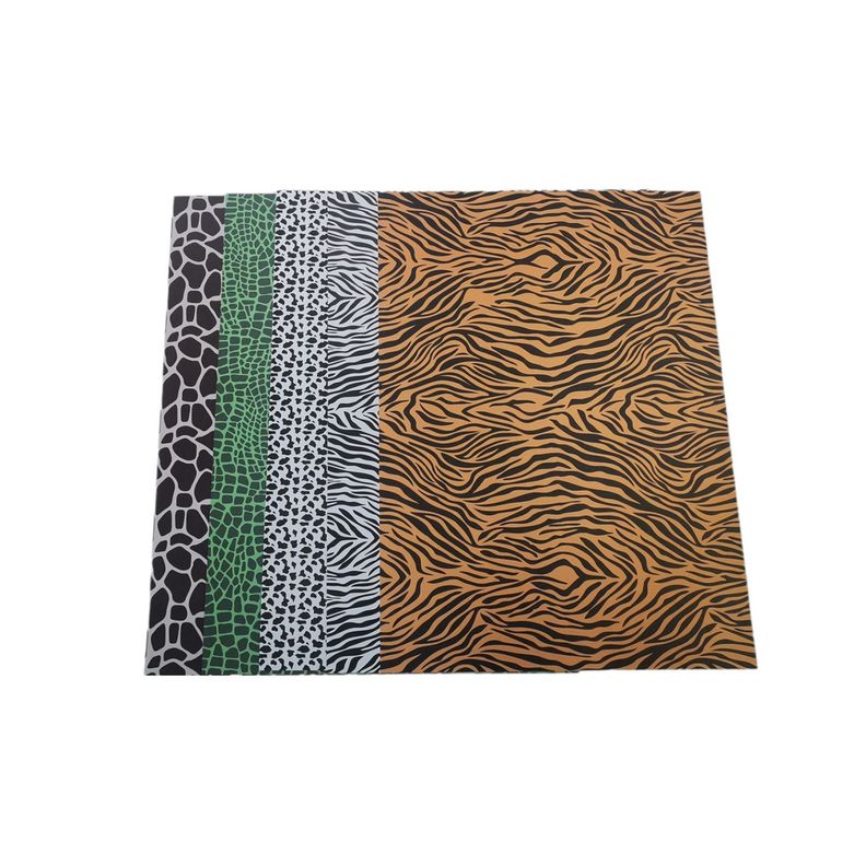 Set De 10 Hojas Papel Animal Print-1