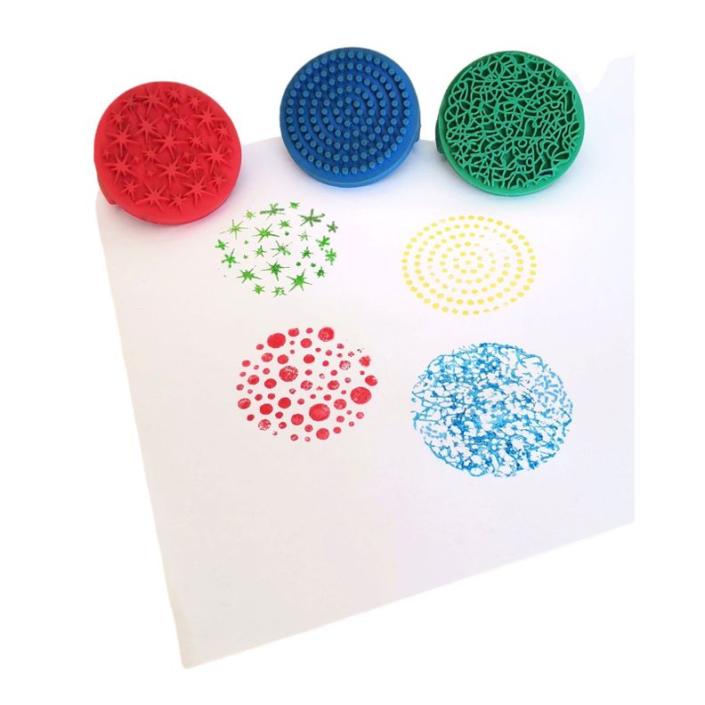 Set De 4 Timbre De Mano-3