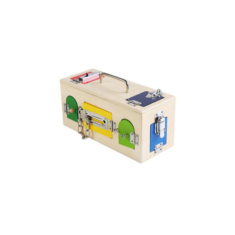 Caja Con Cerraduras Montessori-0