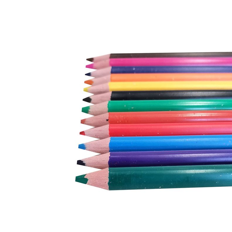 Set De 12 Lápices Triangulares Jumbo Colores-3