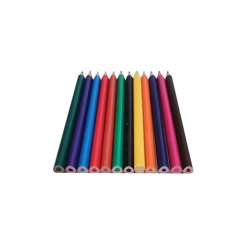 Set De 12 Lápices Triangulares Jumbo Colores-4