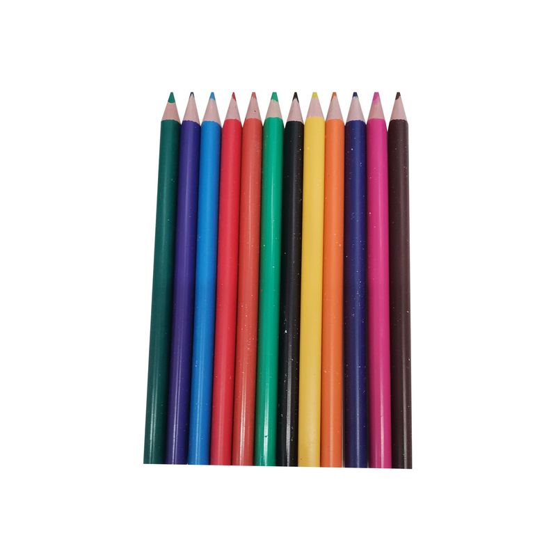 Set De 12 Lápices Triangulares Jumbo Colores-5