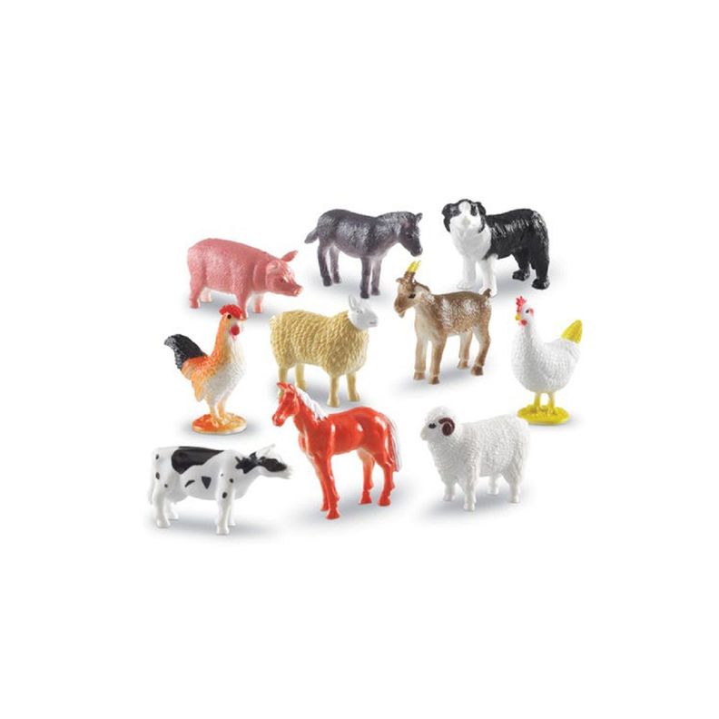 Set De 60 Animales De La Granja-0