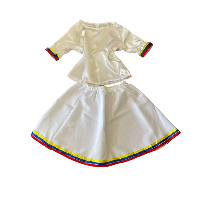 Traje Típico Colombia Niña-0