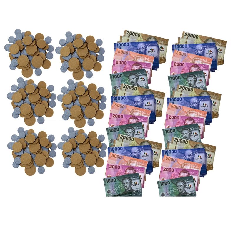 Set Monedas Y Billetes Nacionales-1
