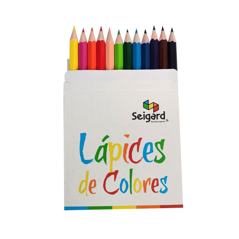 Set De 12 Lápices Cortos-2