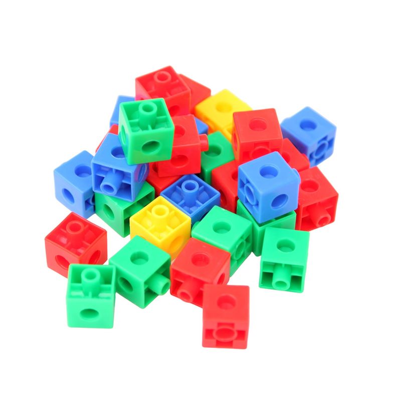 Set De Cubos Multiencaje 4 Colores-0
