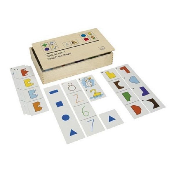 Juego Geométrico Busca La Forma-0