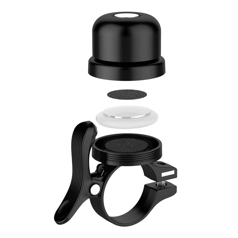 Campanilla con Soporte Para AirTag Bicicleta Scooter y Otros-0