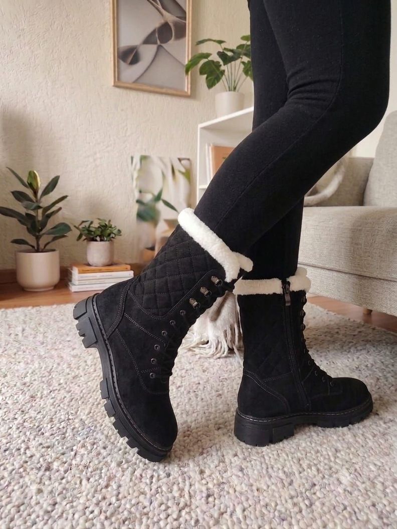 Bota para Dama en Gamuza M674