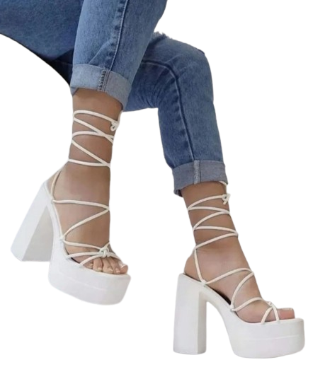 Sandalias Mujer Taco Alto con Plataforma M428-0