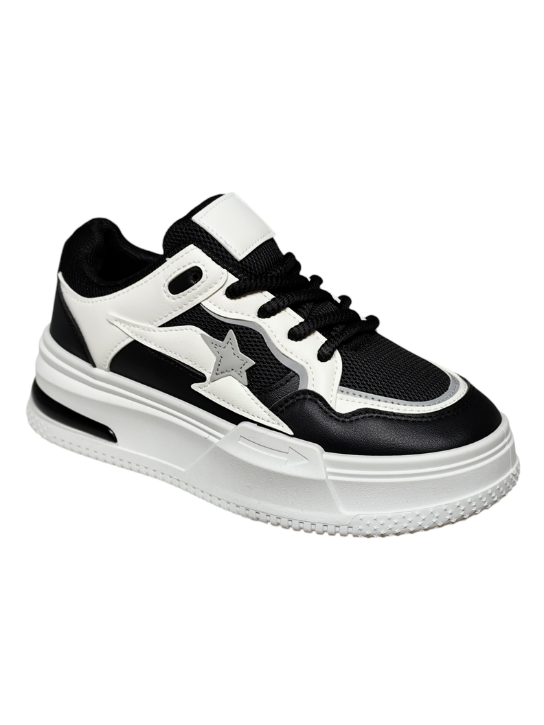 Zapatillas Mujer con Plataforma M406 Horma chica-1