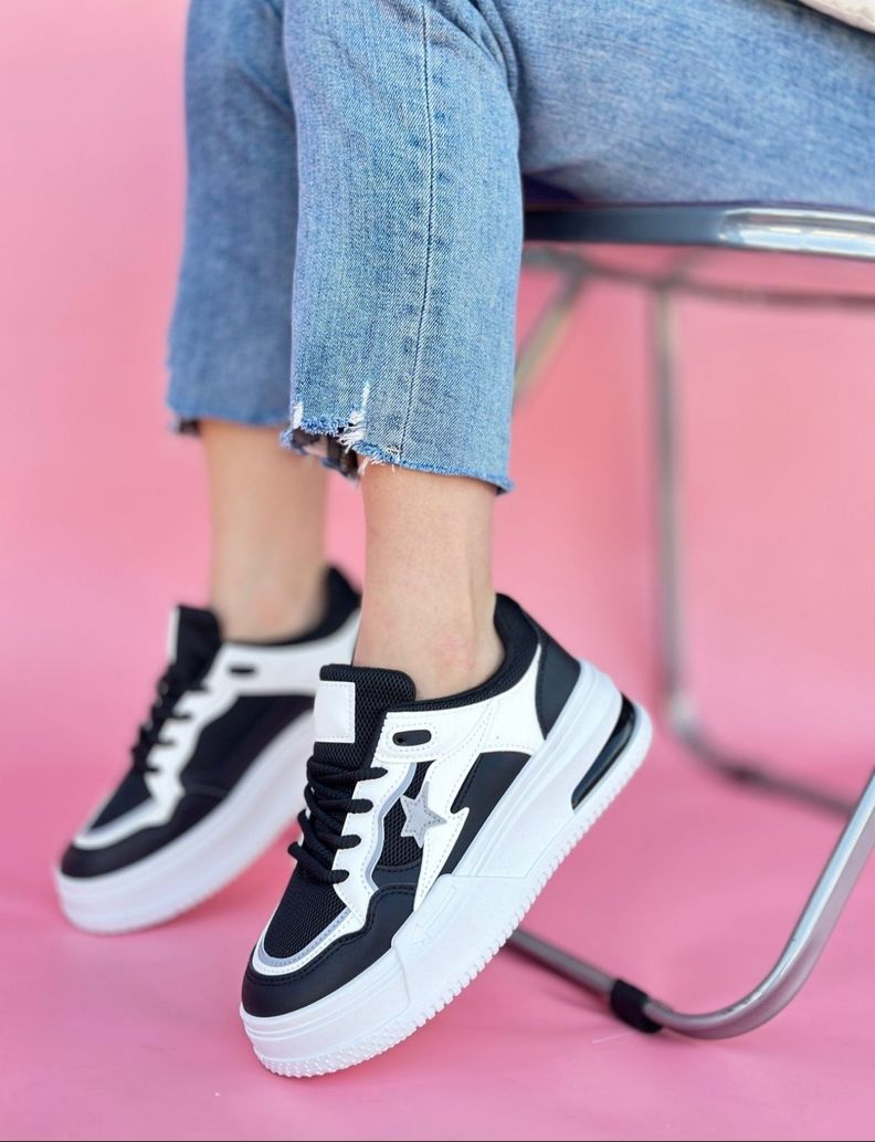 Zapatillas Mujer con Plataforma M406 Horma chica-3