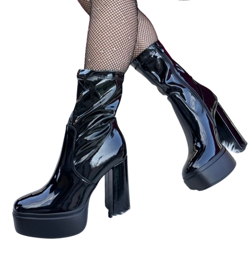 Botines Taco Alto Mujer M350-0