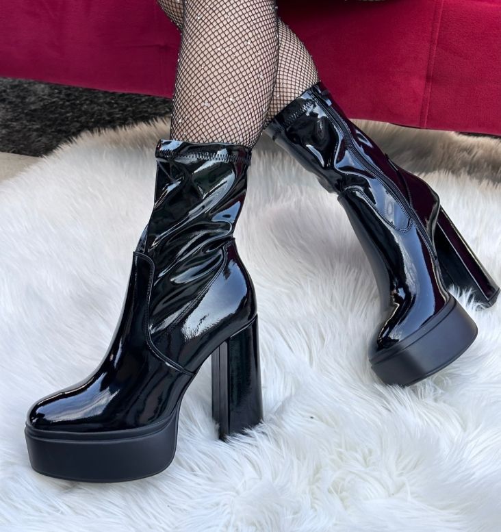 Botines Taco Alto Mujer M350-1